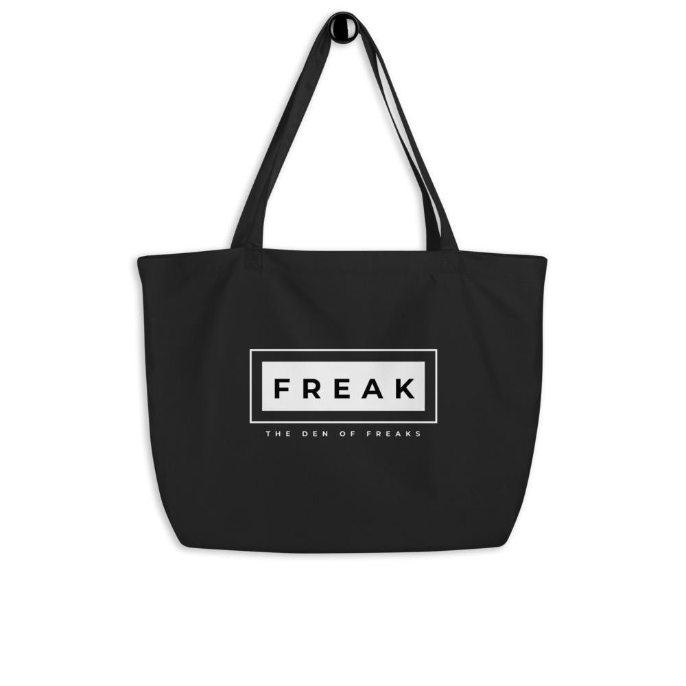 Large organic Freak tote bag - Temple Verse Gear