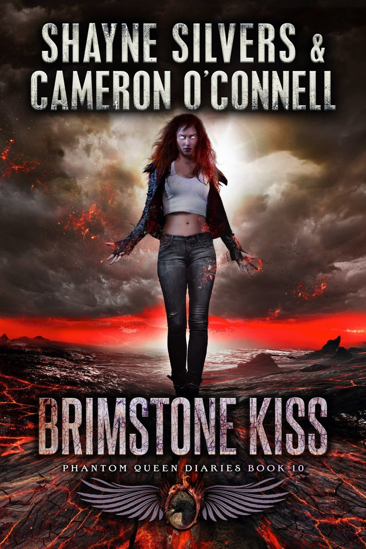 Brimstone Kiss: The Phantom Queen Diaries Book 10 - A Temple Verse Series (Signed Paperback) - Temple Verse Gear