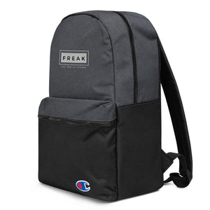 Embroidered Champion Freak Backpack - Temple Verse Gear