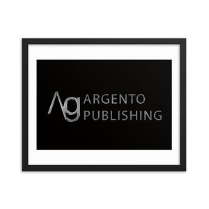 Framed Argento Publishing Poster - Argento Bookstore