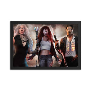 Framed Character Poster - Argento Bookstore