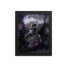 Framed Phantom Raven Poster - Argento Bookstore