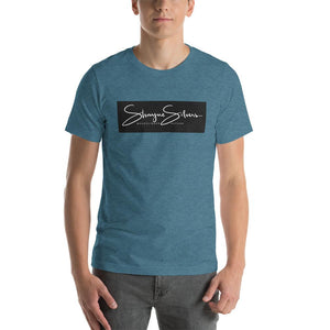 Short-Sleeve Unisex Signature T-Shirt - Argento Bookstore