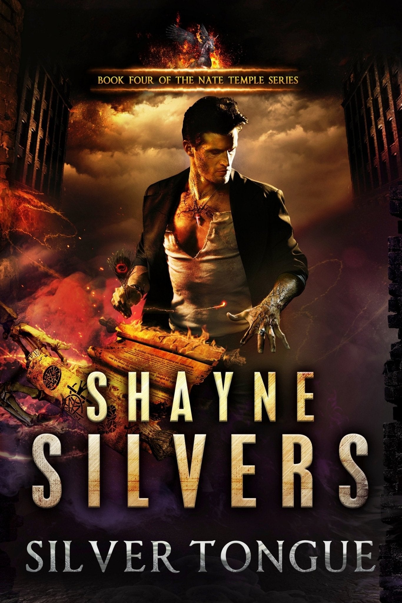 Silver Tongue: A Nate Temple Series Book 4 (Signed Paperback) - Temple Verse Gear