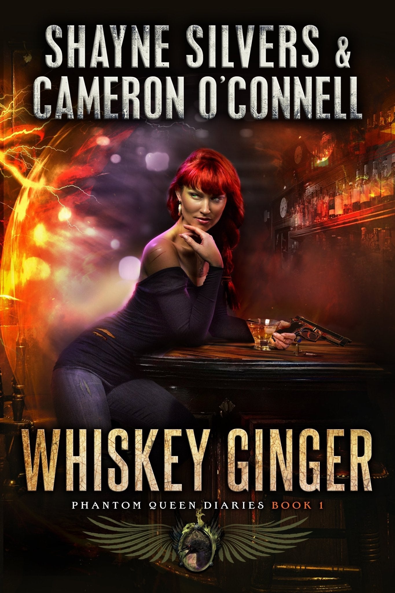 Whiskey Ginger: The Phantom Queen Diaries Book 1 - A Temple Verse Series (Signed Paperback) - Temple Verse Gear